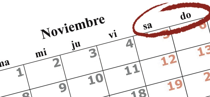 Fisioterapia en fines de semana
